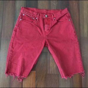 Levi's cutoff shorts